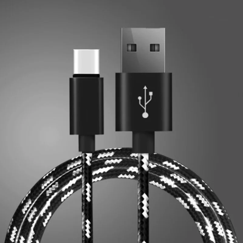 Металлический USB кабель типа C для Samsung Galaxy A50 A71 M30s S20 S10 A5 2017 Meizu Pro 6 X8 LG G8S ThinQ быстрое