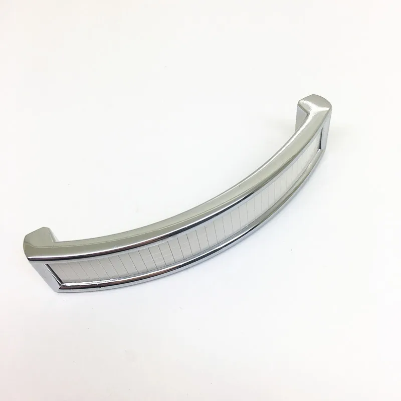 Шаг отверстий 96 мм белый цвет кухонного шкафа ручкой серебро ручка мебель тянуть