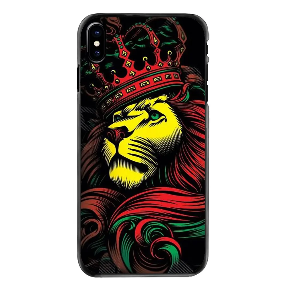 Cori Reith раста Лев рэгги Боб Марли арт для Iphone 4 4s 5 5S 5C SE 6 S 7 8 Plus X XR XS Max iPod Touch Чехол Для