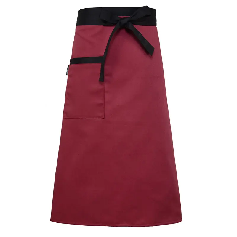 Apron Шеф-повар форма офицантки Длина рукава: с длинным рукавом Куртка для повара пальто бариста Бейкер Рабочая Униформа одежда для официанта - Цвет: Apron