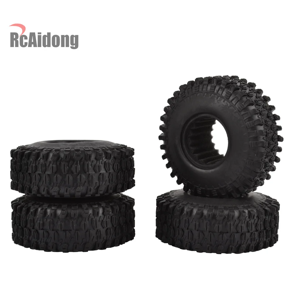4 шт. 120 мм 1 9 дюйма резиновые шины/колесные шины для Axial SCX10 90047 D110 TF2 Traxxas TRX4 1:10 RC Rock