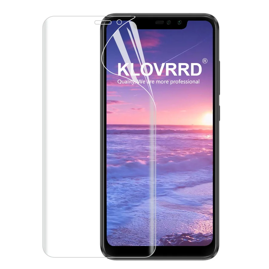 Передняя + задняя мягкая пленка для Xiaomi mi Red Note 6 5 Pro Global screen полная Защита