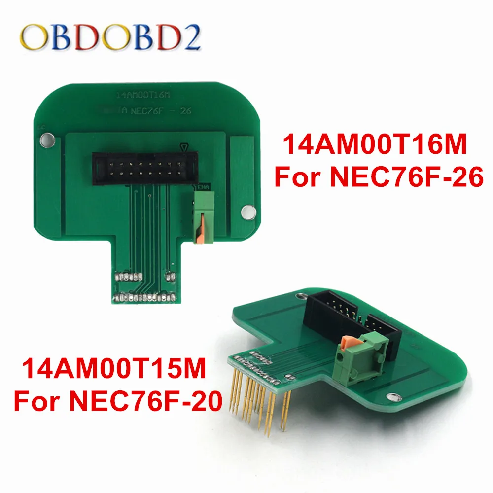 1pc14AM00T15M для NEC76F-20+ 1 шт. 14AM00T16M для NEC76F-26 ECU чип тюнинг для KTAG KESS FGTECH V54