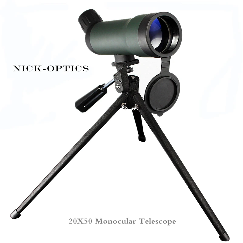 Монокулярный телескоп 20x50 Zoom HD монокулярный бинокль lll ночное видение окуляр