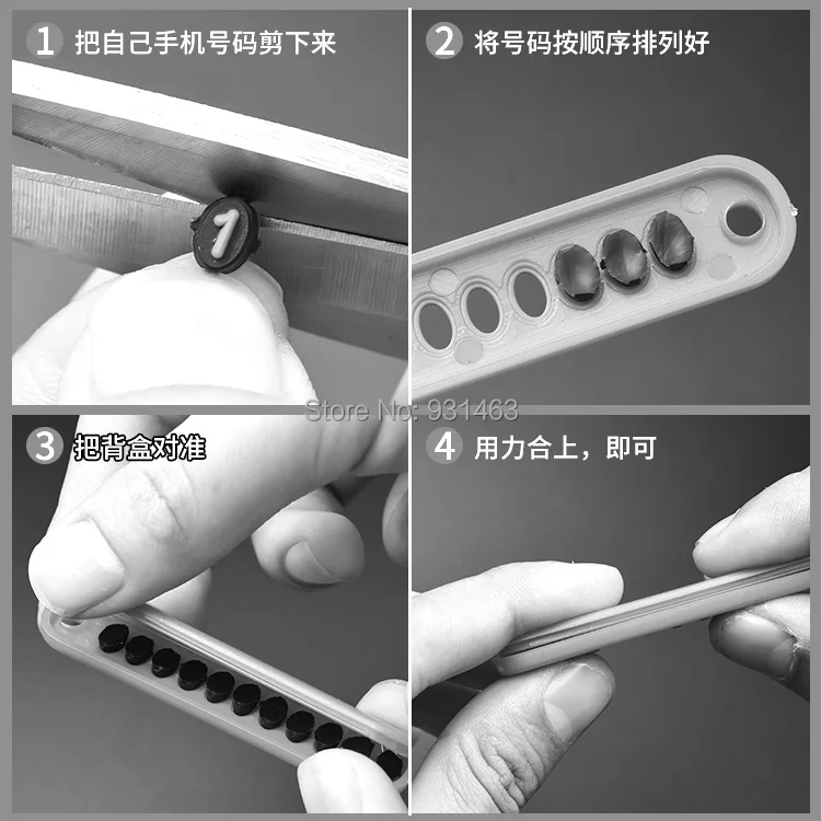 Кулон брелок для автомобиля анти потерянный автомобильный телефонный номер