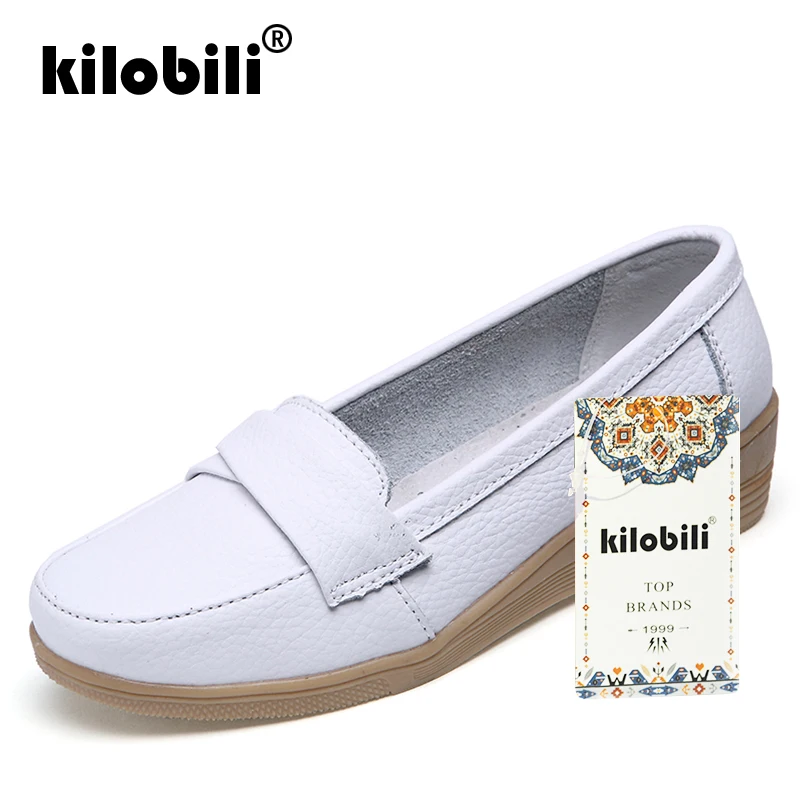 Kilobili 2019 весенняя женская обувь на плоской подошве женские летние туфли типа