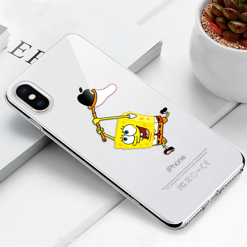 07 Прозрачный Мягкий ТПУ чехол для iPhone Xs Max Xs Xr 8, 7, 6, 6 S, Plus, 5, 5S SE 11 Pro Max Силиконовый чехол для iPhone 8, 7, 6, 6S X 11 - Цвет: 07