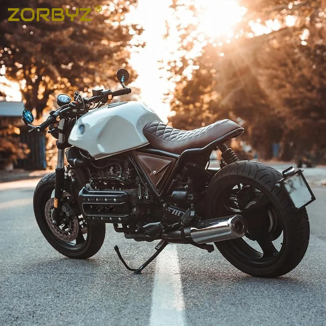 ZORBYZ CNC круглый Руль торцевое боковое зеркало 12 мм болт для BMW R nineT скремблер