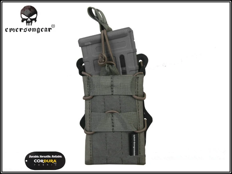 FG EMERSON Двухместный Модульная винтовка подсумок Airsoft Охота Утилита Молл м G EM6035 - Цвет: FG