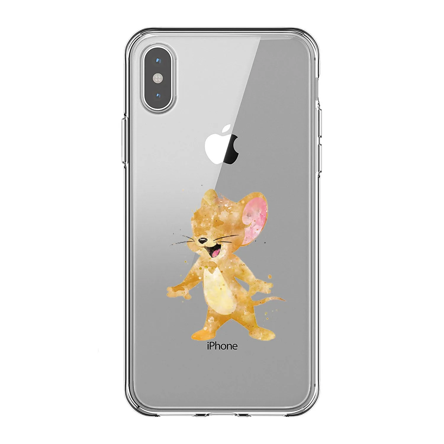 TPU Droll Tom and jerry hug логотип модный ТПУ Мягкий силиконовый чехол для телефона для iphone 11 Pro MAX 5 5S SE 6 6S Plus 7 8 Plus X10 XR XS MAX - Цвет: TPU