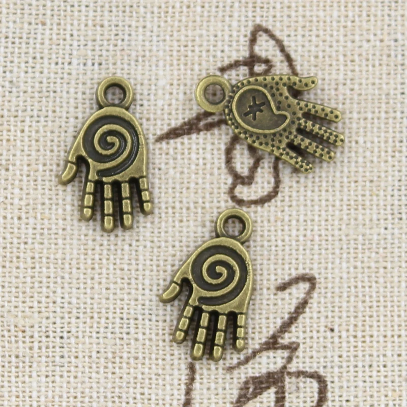 Подвески размером 18x10 мм 20 шт.|charm hamsa|hamsa charmcharms jewelry making |