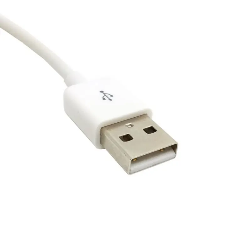 Новый USB 2 0 A Тип Папа 4 провода открытый кабель для DIY OEM Белый цвет 70