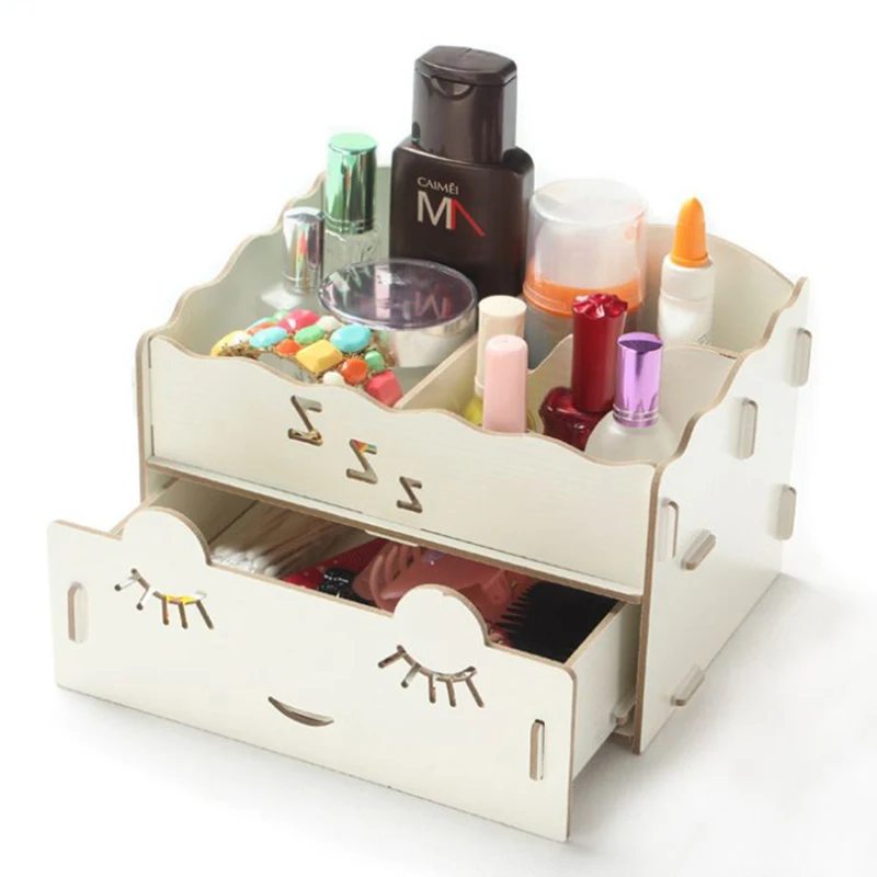 Деревянная коробка для хранения MICCK контейнер ювелирных изделий органайзер