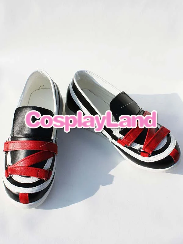 Customize Boots Kingdom Hearts II Cosplay ROXAS Shoes Custom Any Size Anime Party |