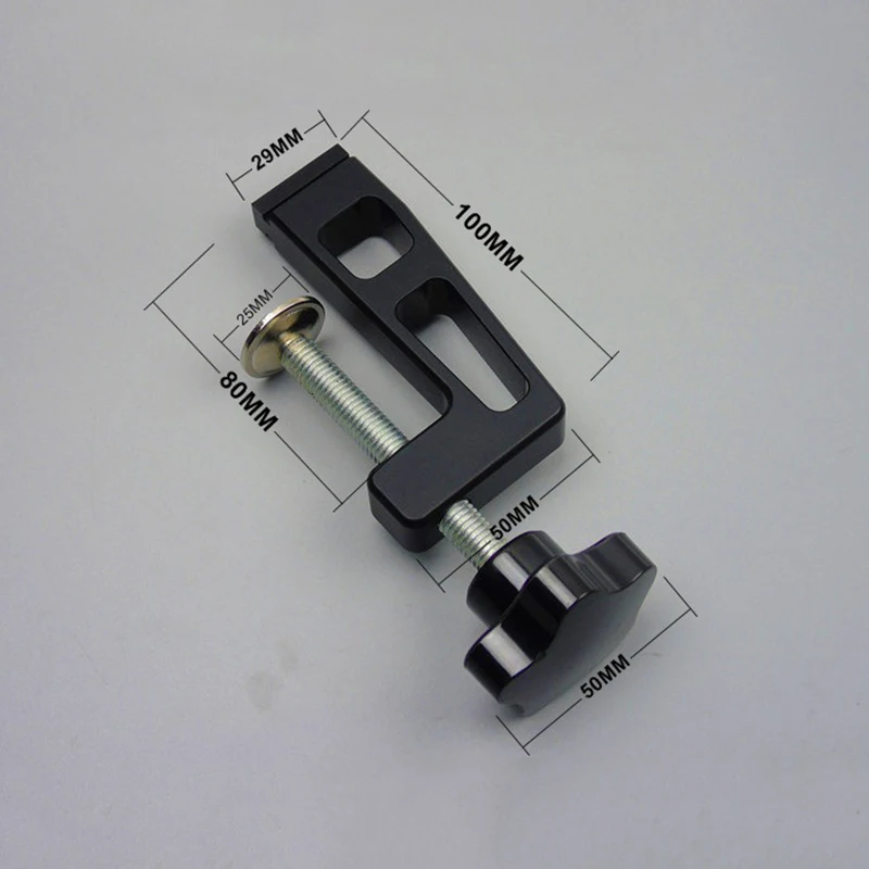 2 шт. г зажимы для стандартных алюминиевых т образных направляющих 45 мм