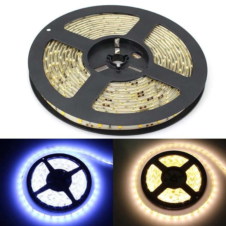 5m 12V 5630 SMD Warm White Flexible 300 LED waterproof Strip Light SSY-311220 | Светодиодная лента