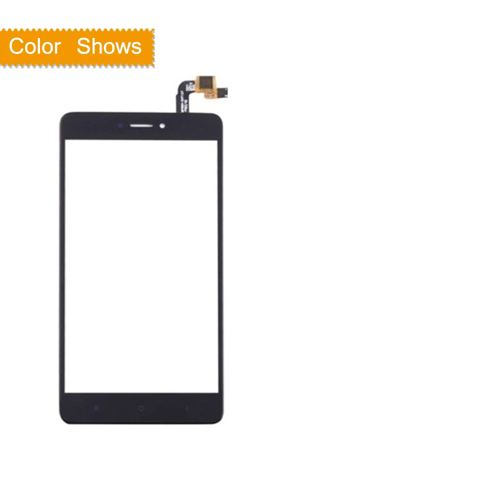 Note4X black 10 шт./лот,, для Xiaomi Redmi Note 4, сенсорный экран, дигитайзер для Redmi Note 4X, сенсорная панель, сенсорная панель, переднее стекло, сенсорный экран - Цвет: Note4X black