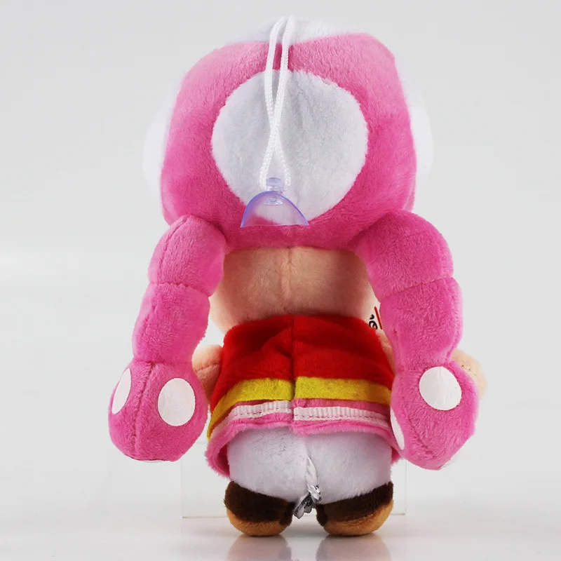 18 см Супер Марио Плюшевые игрушки гриб сестра Toadette Мягкие плюшевые