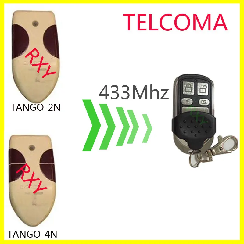 TELCOMA Танго на возраст 2 4 N дистанционного Управление 433 92 копировальный аппарат mhz