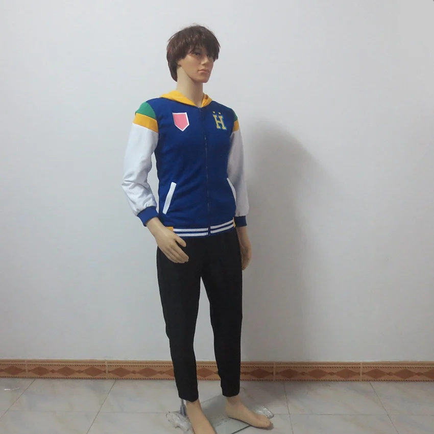 Фото Бесплатная Iwatobi Swim Club Haruka Nanase Cos Рождественская вечеринка Хэллоуин униформа наряд косплей костюм на заказ любой размер №2