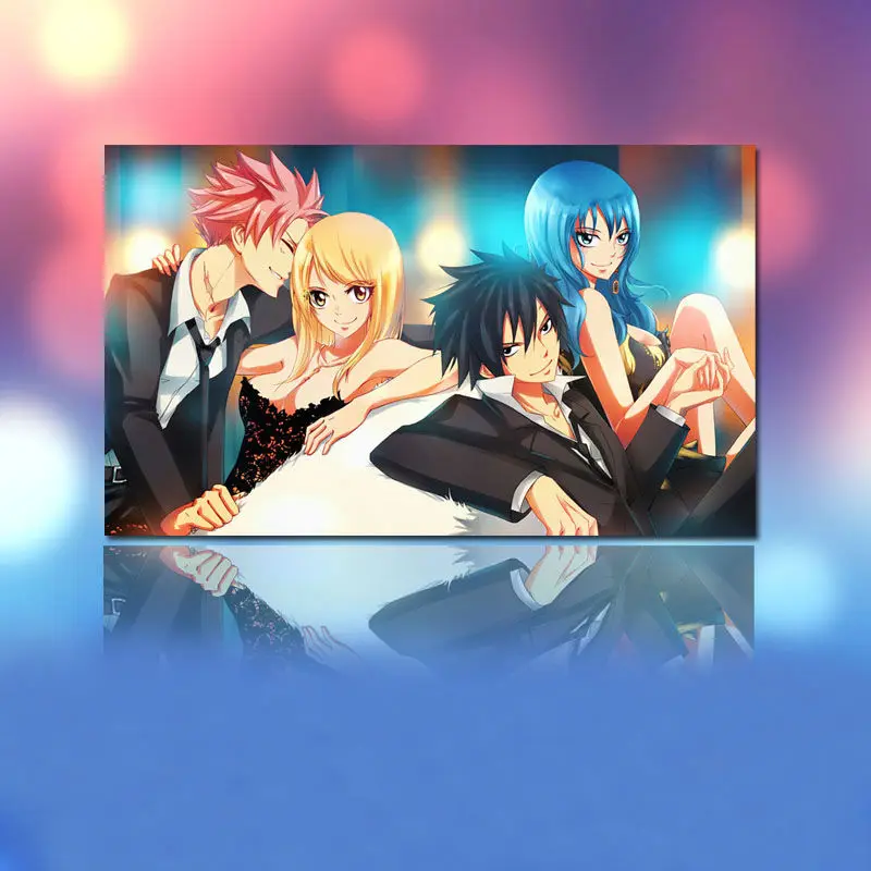 Модульная картина Сказочный хвост цифровая краска по номерам японский стиль