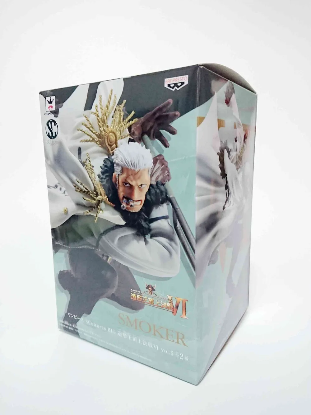 Фигурка курильщика Luffy Marine Smoker DXF SC sculture VI 16 см фигурка из пвх аниме игрушка