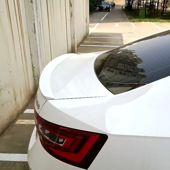 Для Volkswagen Skoda Superb до Спойлер ABS спойлер из материала праймер или белый или черный для Skoda Superb спойлер