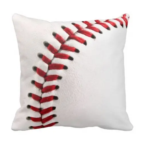 Причудливый Бейсбол дизайн Чехол для подушки спортивные Напольная Декоративная