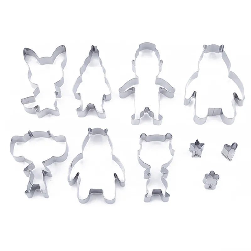 10 шт./лот резцы из нержавеющей стали серия Хэллоуин тыква ведьма шляпа Череп