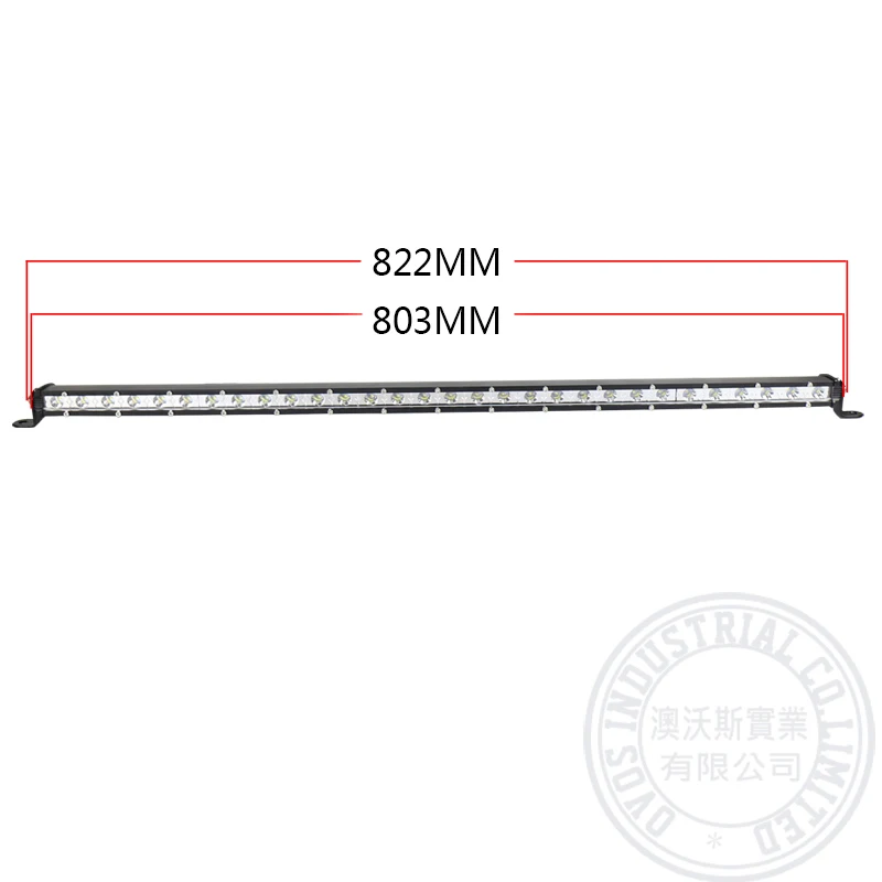 Супер тонкий 90 Вт Светодиодный светильник бар грузовики 32 дюйма точечный 12/24 в