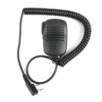k31 2 pin k type shoulder remote ptt mic speaker for kenwood tyt baofeng uv5r uv 5r uv 5re uv 5ra plus uv 6r radio walkie talkie