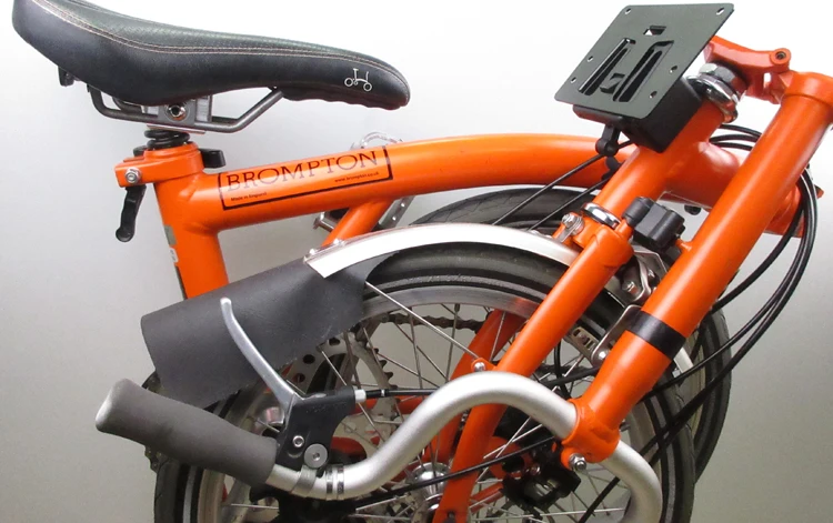TRIGO Brompton передний блок несущей адаптер крепление для грузовой сумки или бутылки клетка адаптер DIY передние части сиденья