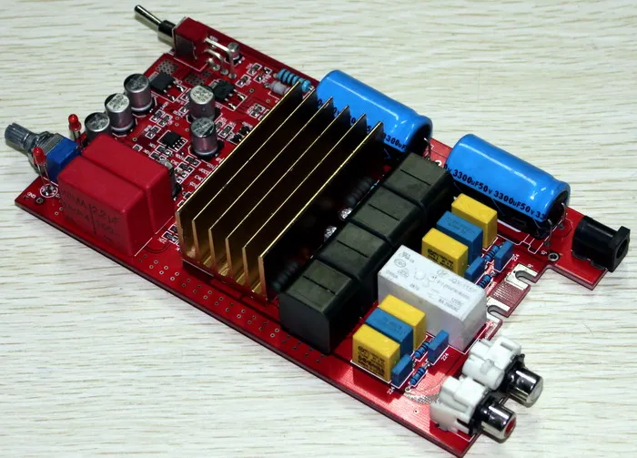 

TDA7498 amplifier board 100W+100W TL082 A1 amp Class D DC32V audio amplifier board