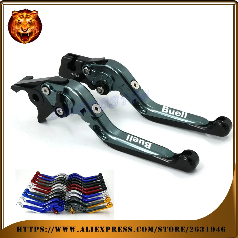 

Adjustable Folding Extendable Brake Clutch Lever For BUELL ULYSSES XB12XT XB12X XB12 XB9 LOGO CNC Free shipping Motorcycle