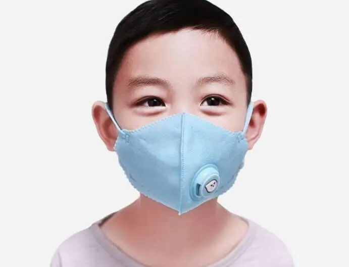 Xiaomi mijia Kid PM2.5 Пылезащитная маска для детей дыхательный клапан противотуманная дышащая противотуманная маска PM2.5 Пылезащитная маска