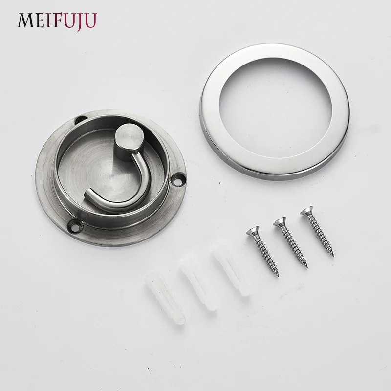 Крючок MEIFUJU из нержавеющей стали 304 настенные крючки для одежды полотенец в