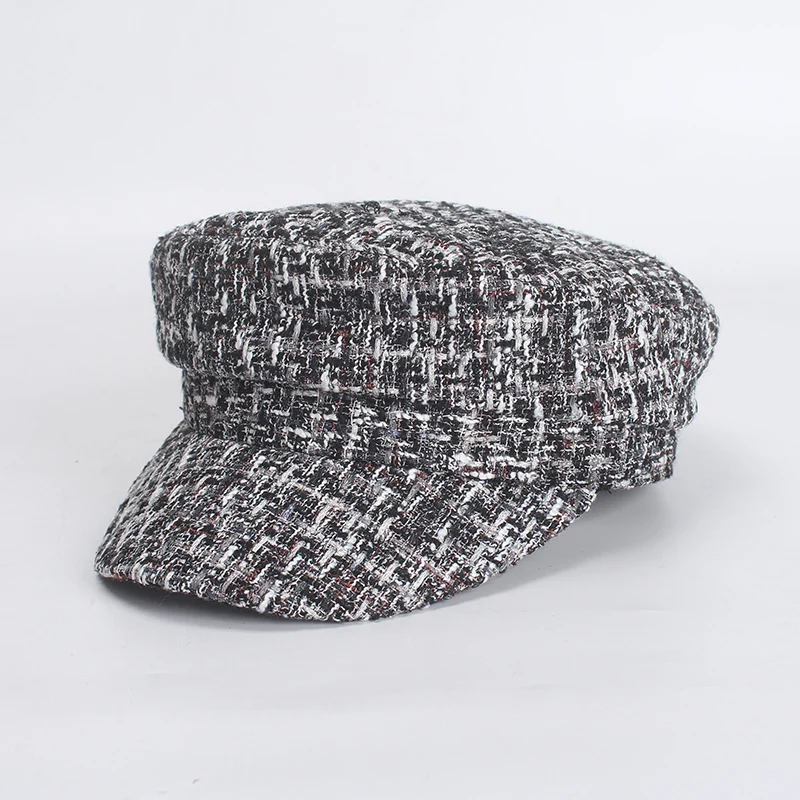 Женские шапки в стиле милитари ROSELUOSI модные на осень и зиму|Женские военные шляпы|