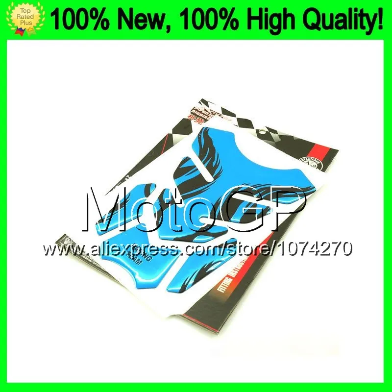 3D Резина Бензобак Pad Для KAWASAKI NINJA Z1000 07-09 Z 1000 Z-1000 07 08 09 2007 2008 2009 2007-09 4C146 наклейка на
