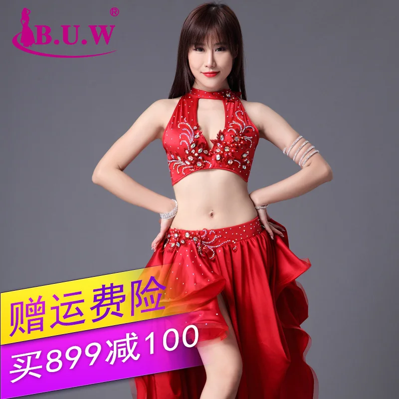 2017 женские высококачественные хлопковые костюмы для танца живота новые топ