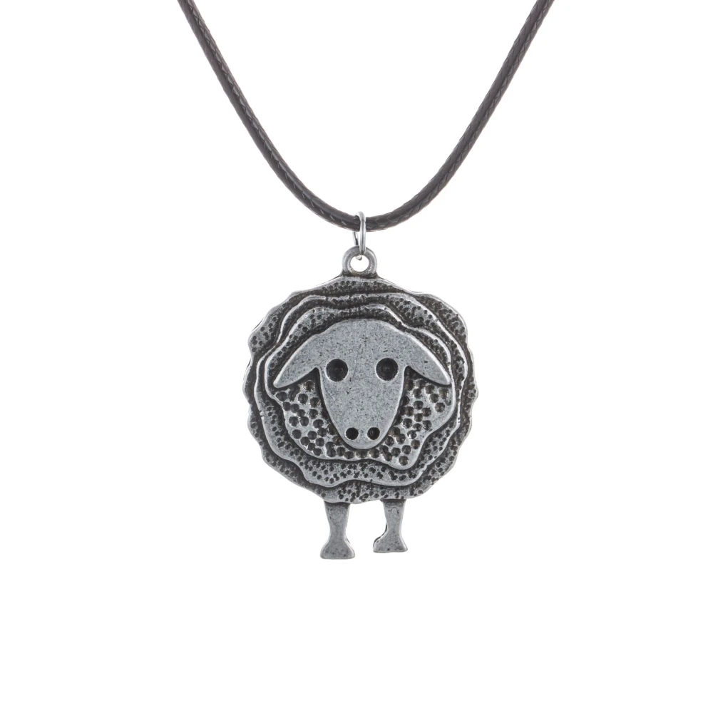 Овца ожерелье Ram кулон животное прикольные ожерелья и подвески для мужчин женщин