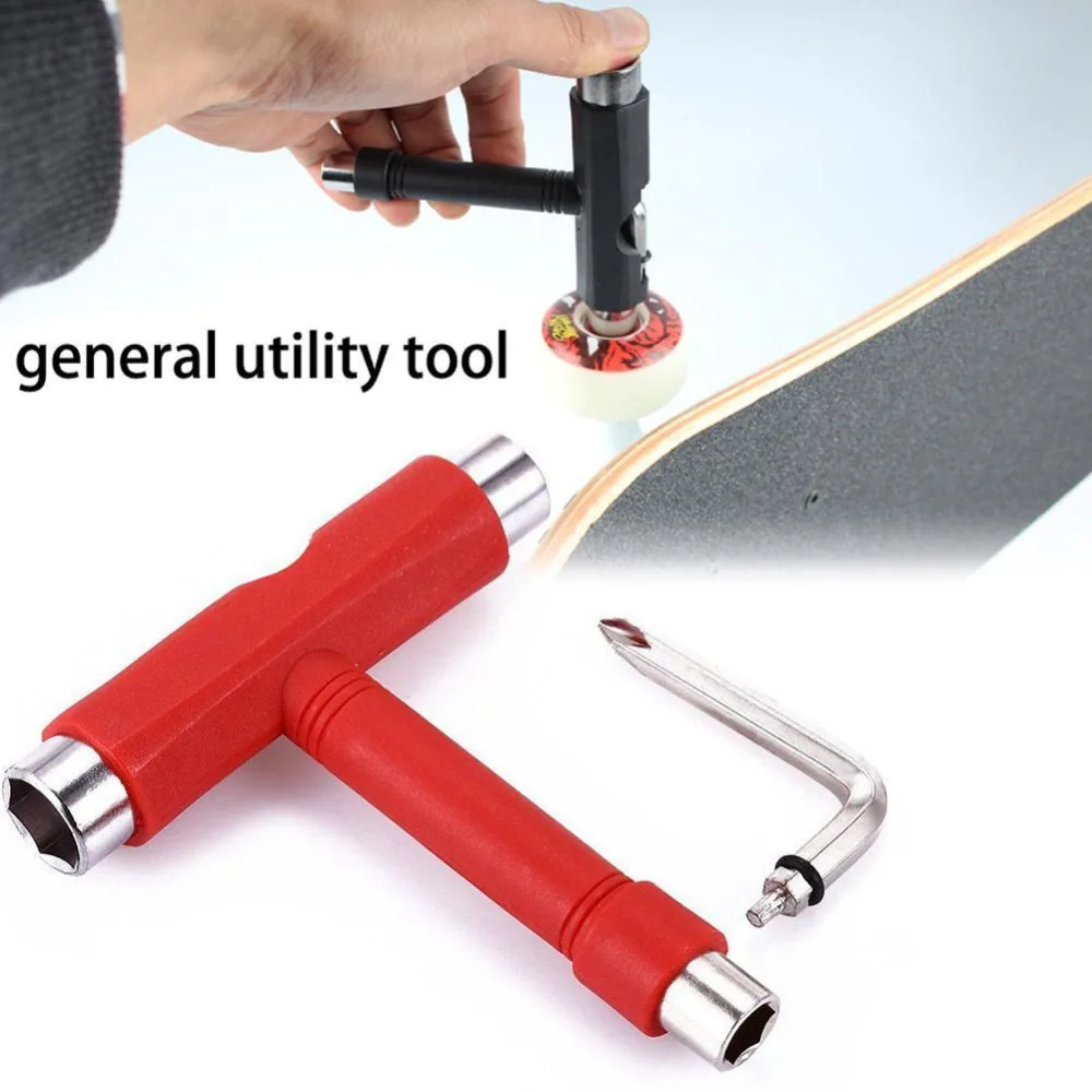 Роликовый скейтборд Лонгборд Т образный инструмент ATB шестигранный ключ