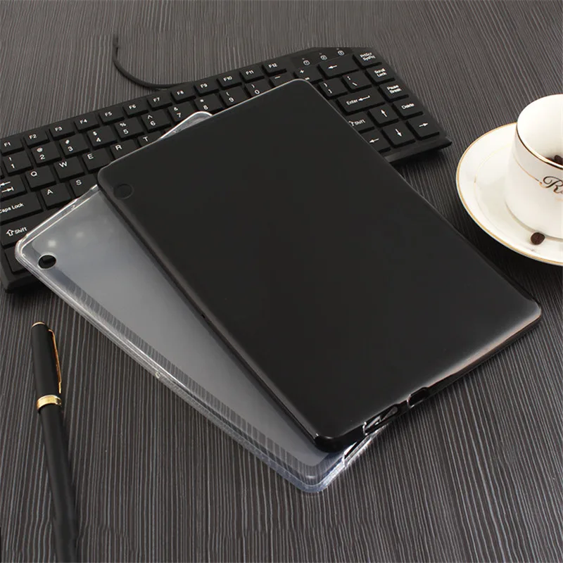 Мягкий силиконовый чехол для Huawei MediaPad T5 10 AGS2 W09/L09/L03/W19 прозрачный из ТПУ планшета
