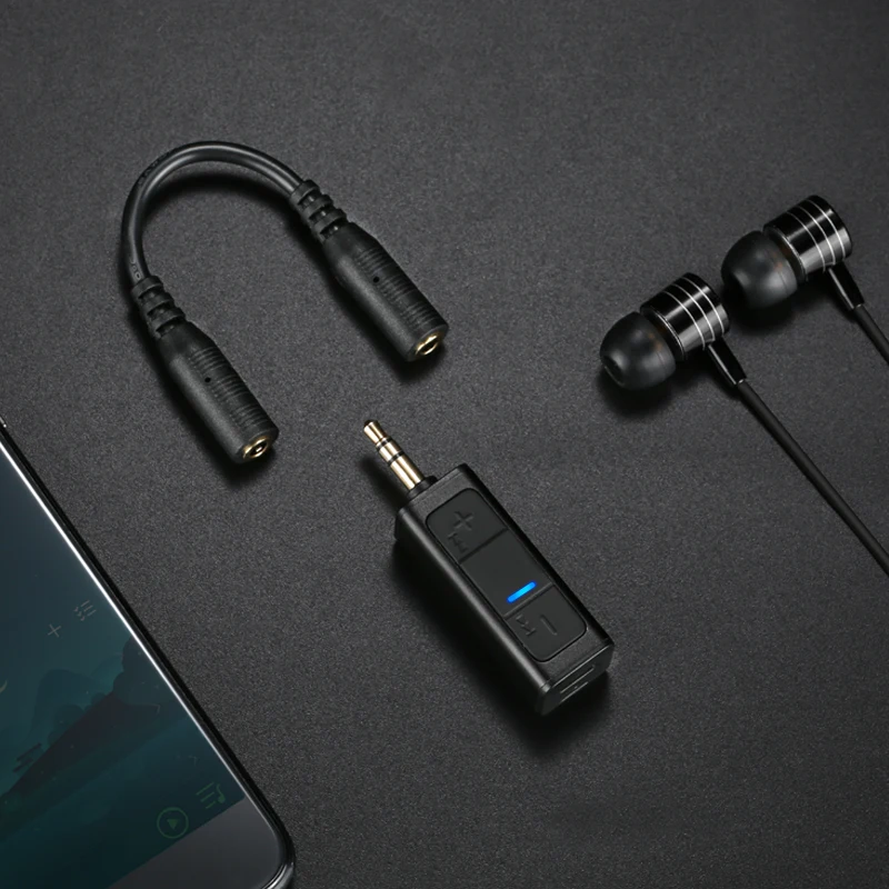 Беспроводной Bluetooth приемник вспомогательный для автомобиля 3 5 мм разъем