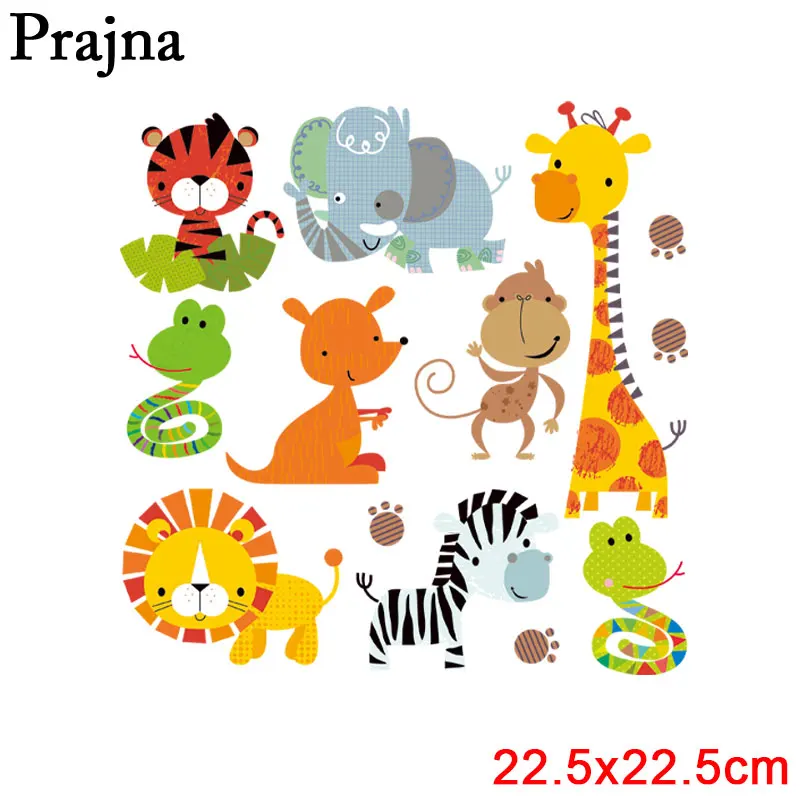Серый цвет с красноватым отливом Prajna, с единорогом, кошкой, машинкой, совой, тепло, переводится на уровень, моющиеся наклейки на одежду, сделай сам, футболка, украшение, аппликация, железо на переводе - Цвет: Серый цвет с красноватым отливом