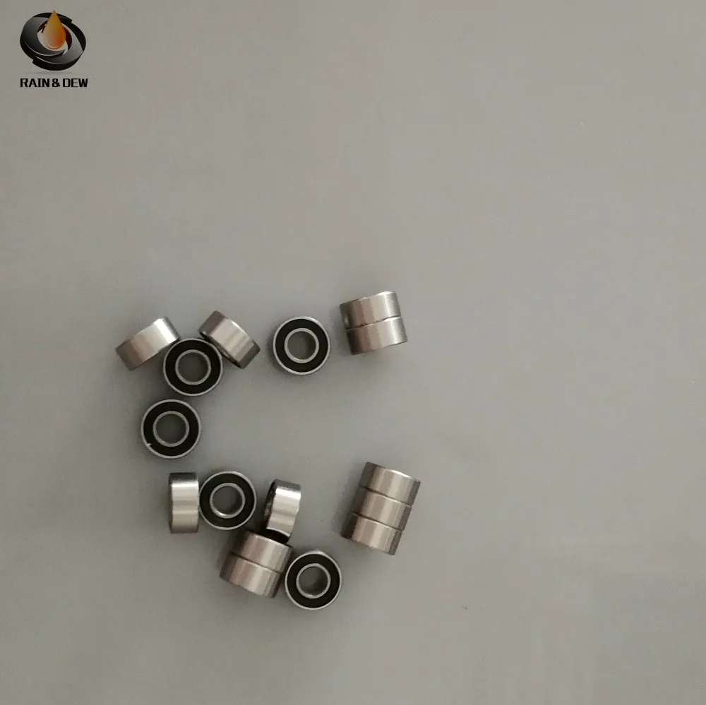 10 шт. 4X10X4mm SMR104 2RS ABEC7 шарикоподшипник из нержавеющей стали подшипник рыболовного