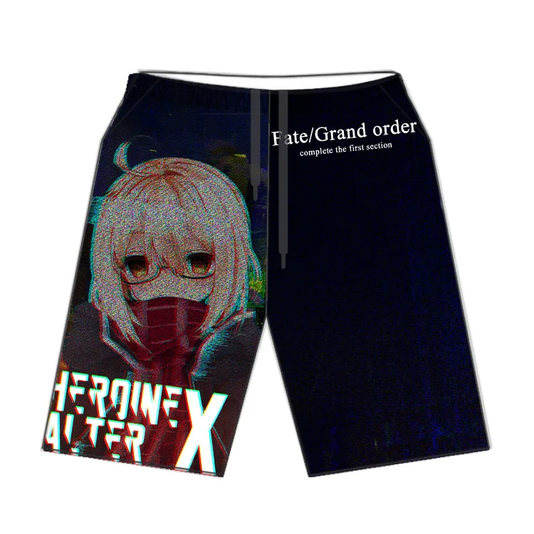 Мужские пляжные шорты с 3D принтом летние повседневные в стиле хип хоп|Игровые