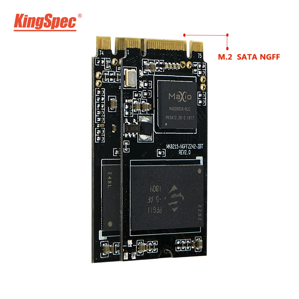 KingSpec SSD M2 SATA M.2 120 ГБ 240 128 256 512 2242 NGFF внутренний диск жесткий для ноутбука ПК