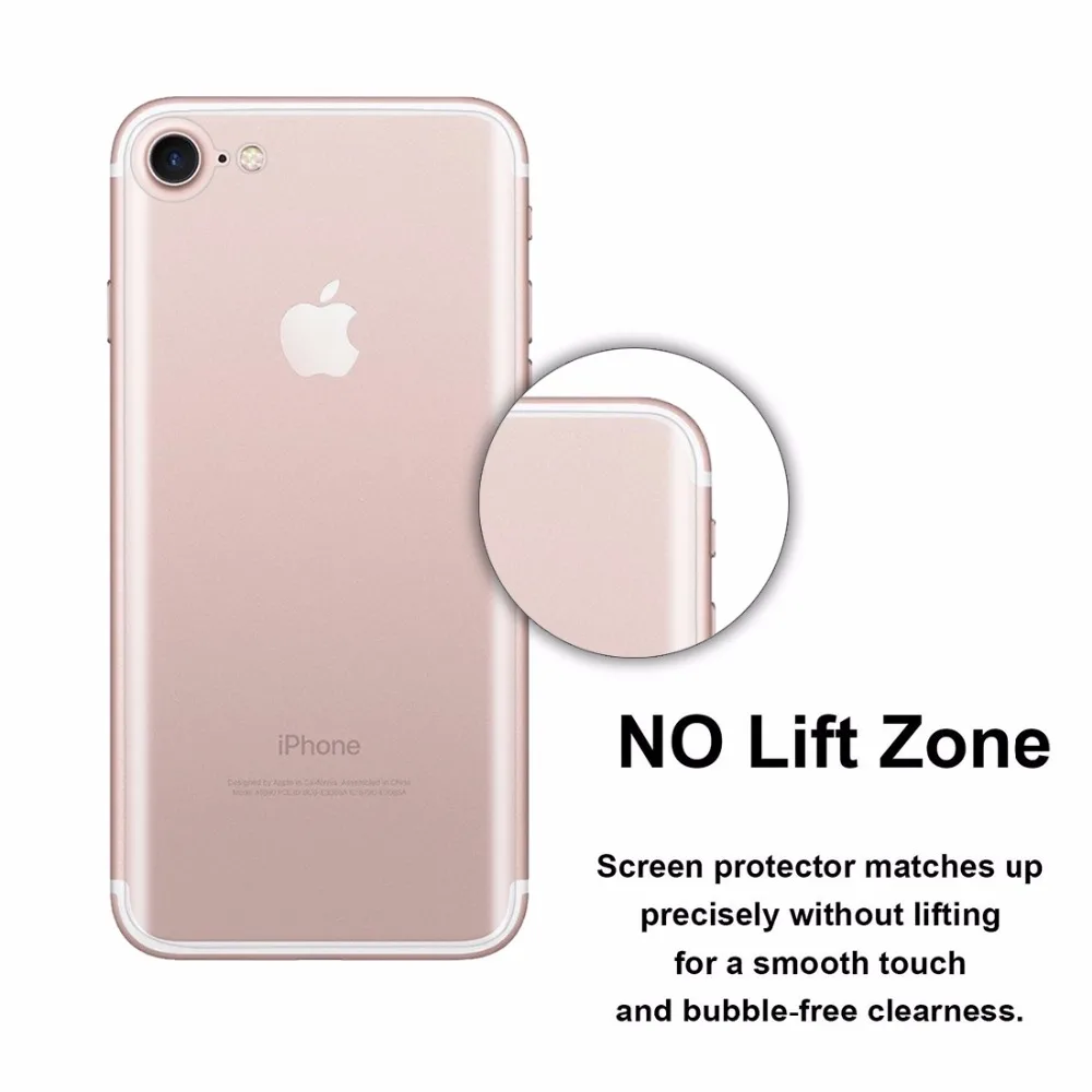 Пленка для экрана iPhone 8 и 7 0 1 мм HD 3D изогнутая ПЭТ задняя полноэкранная защита|screen