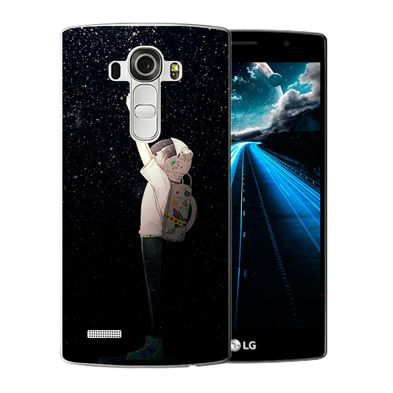 Чехол для телефона LG G4 Luxury Space Moon Pattern H810 H815 F500 F500K F500L задняя крышка Силиконовый ТПУ