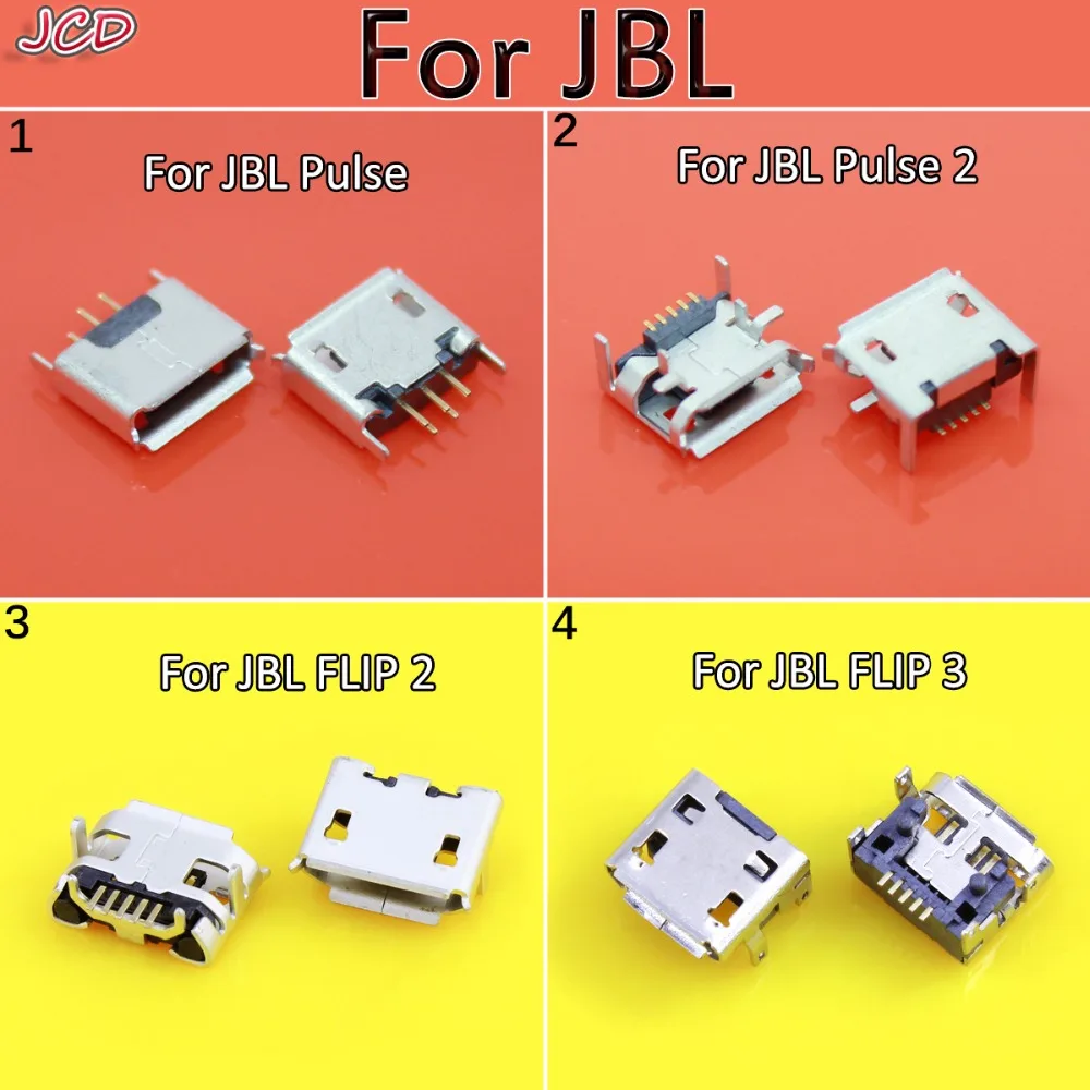 JCD для JBL FLIP 2 3 Pulse 2 Bluetooth динамик мини Micro USB разъем док-станция зарядный порт зарядное устройство Соединительный кабель Запчасти для ремонта